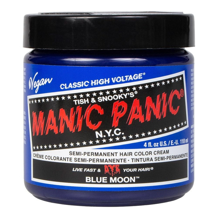 Manic Panic Classic Cream Blue Moon i gruppen HELSE OG SKJØNNHET / Hår & styling / Hårpleie / Hårfarge / Hårfarge & Fargebombe hos TP E-commerce Nordic AB (C10244)