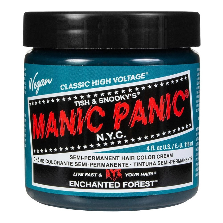 Manic Panic Classic Cream Enchanted Forest i gruppen HELSE OG SKJØNNHET / Hår & styling / Hårpleie / Hårfarge / Hårfarge & Fargebombe hos TP E-commerce Nordic AB (C10253)