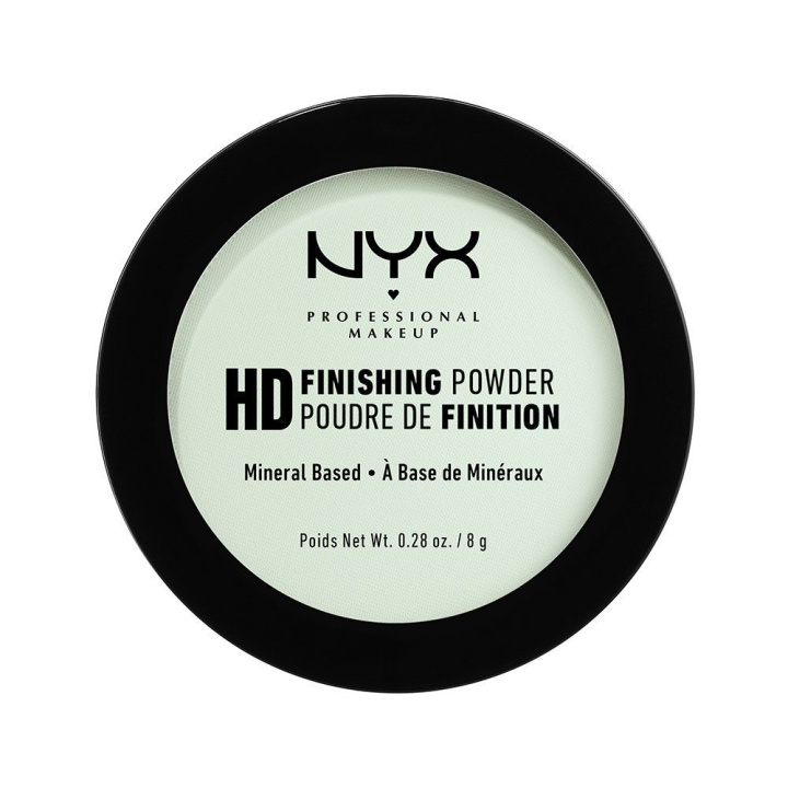 NYX PROFESSIONAL MAKEUP High Definition Finishing Powder - 03 Mint Green i gruppen HELSE OG SKJØNNHET / Makeup / Makeup ansikt / Pudder hos TP E-commerce Nordic AB (C10269)