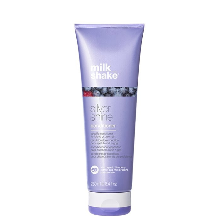 Milk_Shake Silver Shine Conditioner 250ml i gruppen HELSE OG SKJØNNHET / Hår & styling / Hårpleie / Hårfarge / Sølv balsam hos TP E-commerce Nordic AB (C10273)