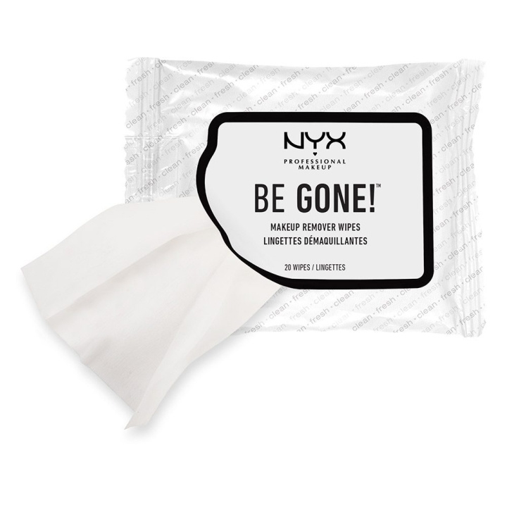 NYX PROF. MAKEUP Be Gone Makeup Remover Wipes i gruppen HELSE OG SKJØNNHET / Makeup / Sminkefjerner hos TP E-commerce Nordic AB (C10293)