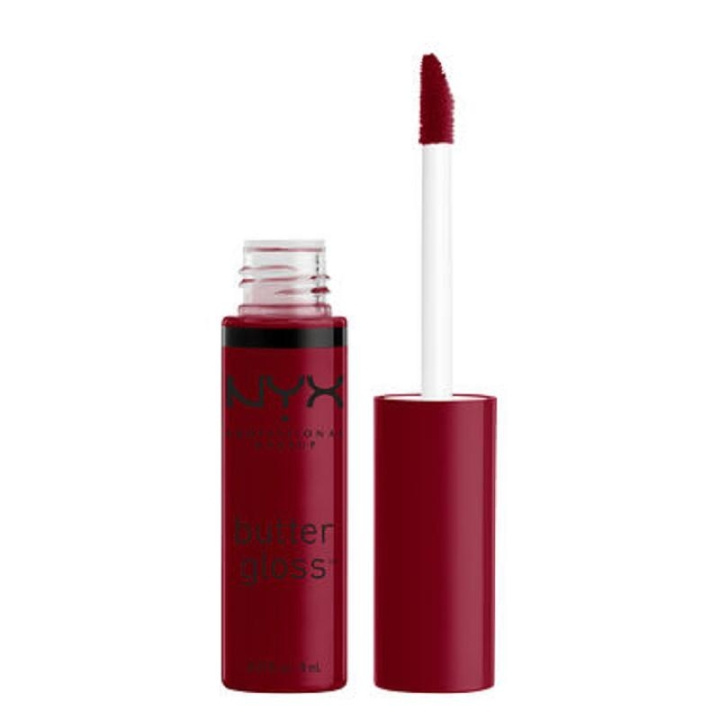NYX PROFESSIONAL MAKEUP Butter Lip Gloss - Rocky Road i gruppen HELSE OG SKJØNNHET / Makeup / Lepper / Lipgloss / Plumper hos TP E-commerce Nordic AB (C10309)