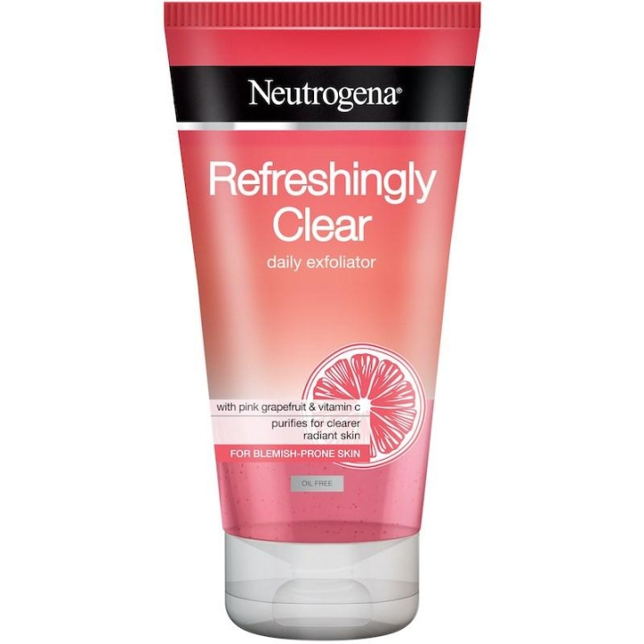 Neutrogena Refreshingly Clear Daily Exfoliator 150 ml i gruppen HELSE OG SKJØNNHET / Hudpleie / Ansikt / Rengjøring hos TP E-commerce Nordic AB (C10404)