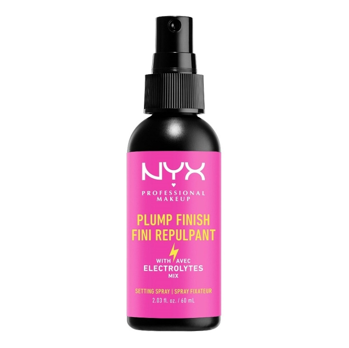 NYX PROF. MAKEUP Plump Finish Setting Spray 60 ml i gruppen HELSE OG SKJØNNHET / Makeup / Makeup ansikt / Setting Spray hos TP E-commerce Nordic AB (C10408)