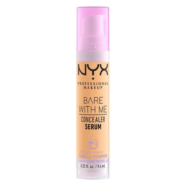 NYX PROF. MAKEUP Bare With Me Concealer Serum Golden 9,6ml i gruppen HELSE OG SKJØNNHET / Makeup / Makeup ansikt / Concealer hos TP E-commerce Nordic AB (C10409)