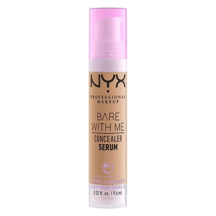 NYX PROF MAKEUP Bare With Me Concealer Serum Medium 9,6 ml i gruppen HELSE OG SKJØNNHET / Makeup / Makeup ansikt / Concealer hos TP E-commerce Nordic AB (C10410)