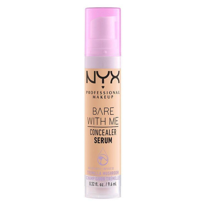 NYX PROF MAKEUP Bare With Me Concealer Serum Beige 9,6 ml i gruppen HELSE OG SKJØNNHET / Makeup / Makeup ansikt / Concealer hos TP E-commerce Nordic AB (C10413)