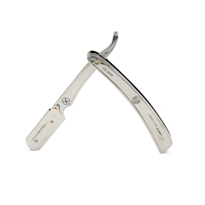 Parker SRX Steel Professional Barber razor i gruppen HELSE OG SKJØNNHET / Hår & styling / Barbering og trimming / Barberhøvler og tilbehør hos TP E-commerce Nordic AB (C10450)