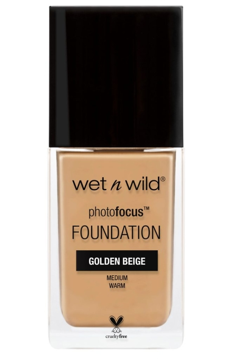 Wet n Wild Photo Focus Foundation Golden Beige 30 ml i gruppen HELSE OG SKJØNNHET / Makeup / Makeup ansikt / Foundation hos TP E-commerce Nordic AB (C10607)