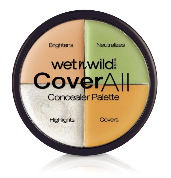 Wet n Wild Cover All Concealer Palette 6,5g i gruppen HELSE OG SKJØNNHET / Makeup / Makeup ansikt / Concealer hos TP E-commerce Nordic AB (C10608)