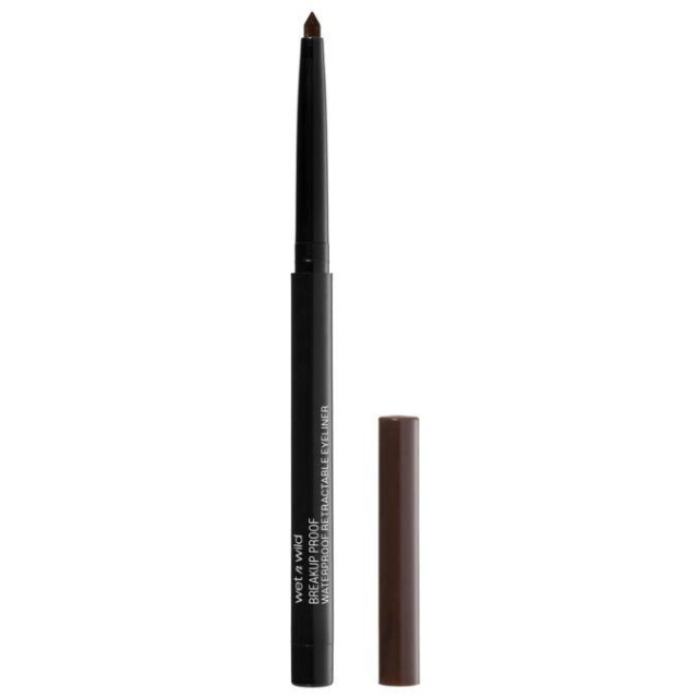 Wet n Wild Breakup Proof Retractable Eyeliner - Black Brown i gruppen HELSE OG SKJØNNHET / Makeup / Øyne og øyebryn / Eyeliner/Kajal hos TP E-commerce Nordic AB (C10690)