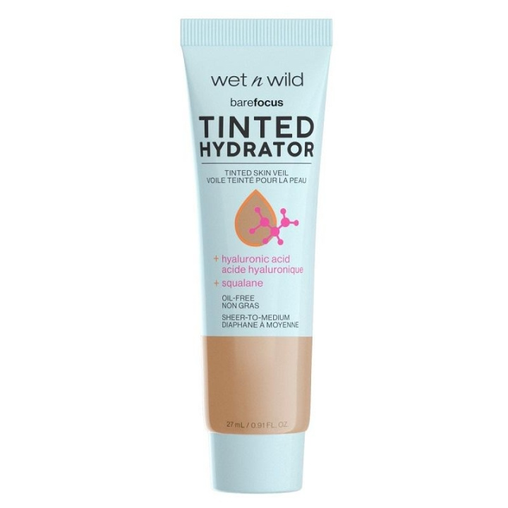 Wet n Wild Bare Focus Tinted Hydrator - Medium Tan i gruppen HELSE OG SKJØNNHET / Makeup / Makeup ansikt / CC/BB Cream hos TP E-commerce Nordic AB (C10924)