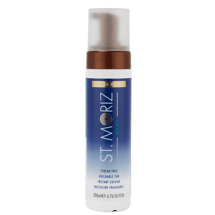St Moriz Tanning Mousse for menn 200 ml i gruppen HELSE OG SKJØNNHET / Hudpleie / Soling / Brun uten sol hos TP E-commerce Nordic AB (C10978)