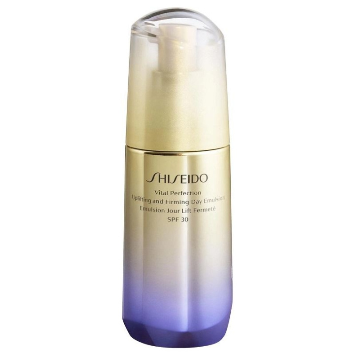 Shiseido Vital Perfection Uplifting & Firming Day Emulsion SPF 30 75 ml i gruppen HELSE OG SKJØNNHET / Hudpleie / Ansikt / Dagkrem hos TP E-commerce Nordic AB (C11065)