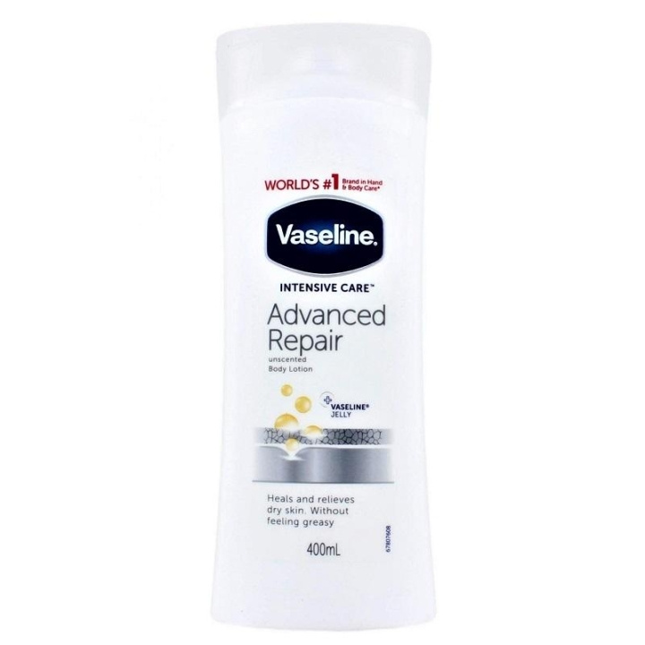 Vaseline Intensive Care Advanced Repair Body Lotion 400 ml i gruppen HELSE OG SKJØNNHET / Hudpleie / Kroppspleie / Body lotion hos TP E-commerce Nordic AB (C11074)