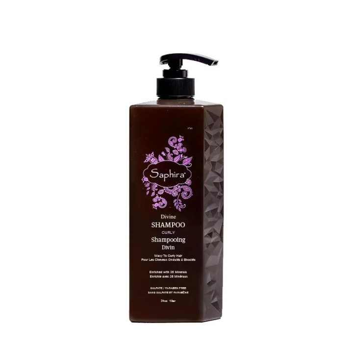 Saphira Curly Divine Shampoo 1000 ml i gruppen HELSE OG SKJØNNHET / Hår & styling / Hårpleie / Sjampo hos TP E-commerce Nordic AB (C11114)