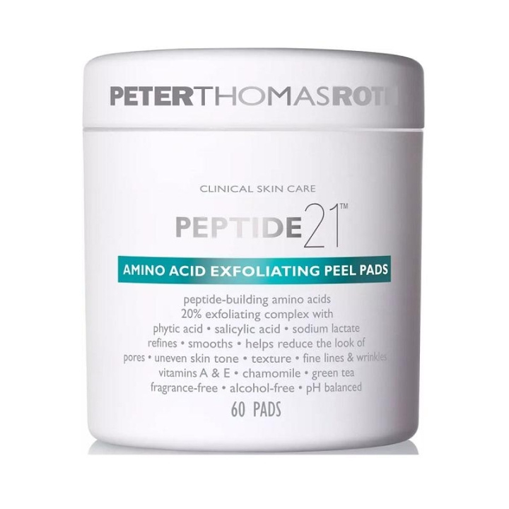 Peter Thomas Roth Peptide 21 Amino Acid Exfoliating Peel Pads 60pcs i gruppen HELSE OG SKJØNNHET / Hudpleie / Ansikt / Skrubb/peeling hos TP E-commerce Nordic AB (C11224)