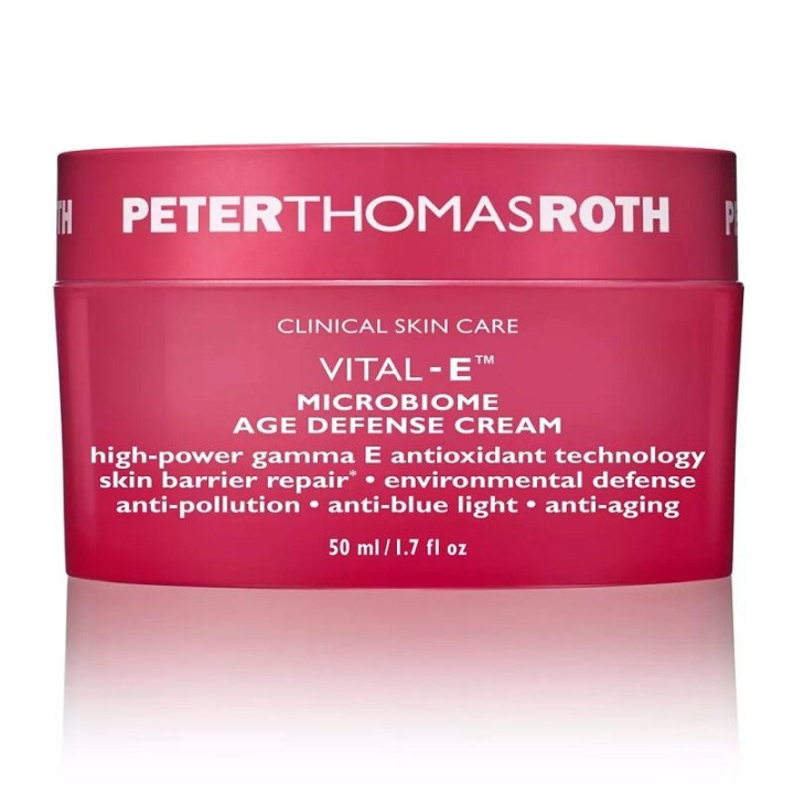 Peter Thomas Roth Vital-E Microbiome Age Defence Cream 50 ml i gruppen HELSE OG SKJØNNHET / Hudpleie / Ansikt / Dagkrem hos TP E-commerce Nordic AB (C11295)