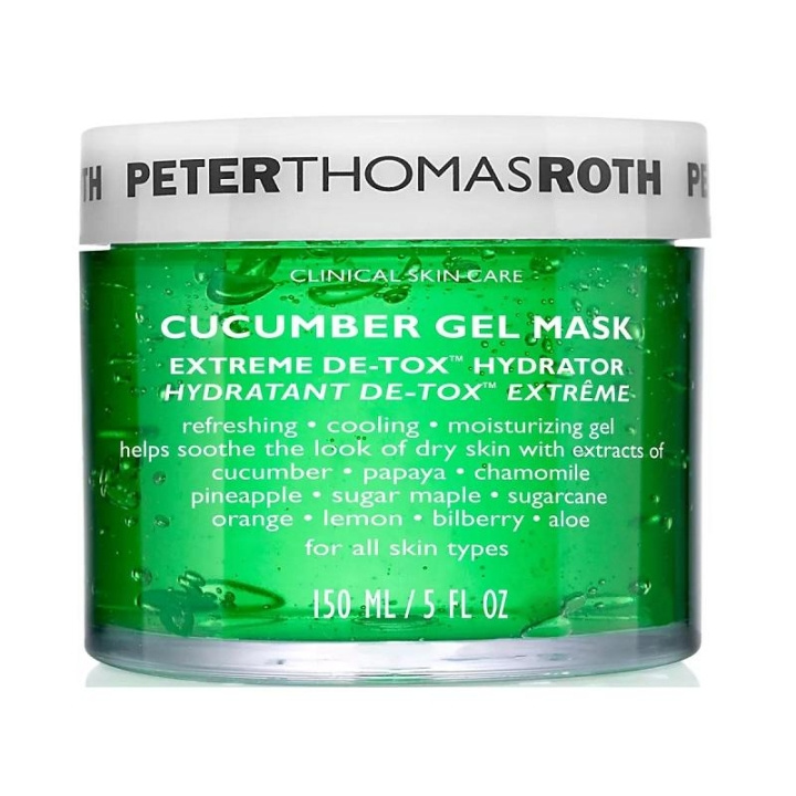 Peter Thomas Roth Cucumber Gel Mask 150ml i gruppen HELSE OG SKJØNNHET / Hudpleie / Ansikt / Masker hos TP E-commerce Nordic AB (C11303)