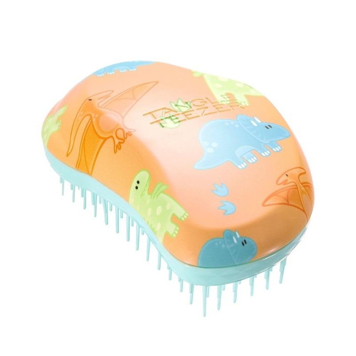 Tangle Teezer Original Mini Mighty Dino i gruppen HELSE OG SKJØNNHET / Hår & styling / Hårbørster hos TP E-commerce Nordic AB (C11322)