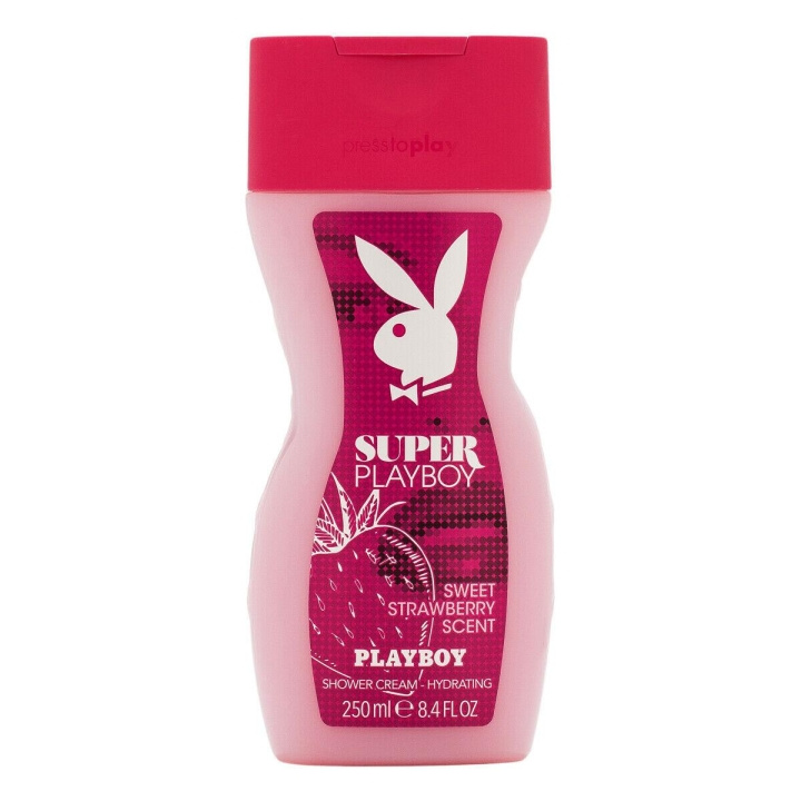 Playboy Playboy Super For Her Shower Gel 250 ml i gruppen HELSE OG SKJØNNHET / Hudpleie / Kroppspleie / Bad- og dusjkrem hos TP E-commerce Nordic AB (C11441)