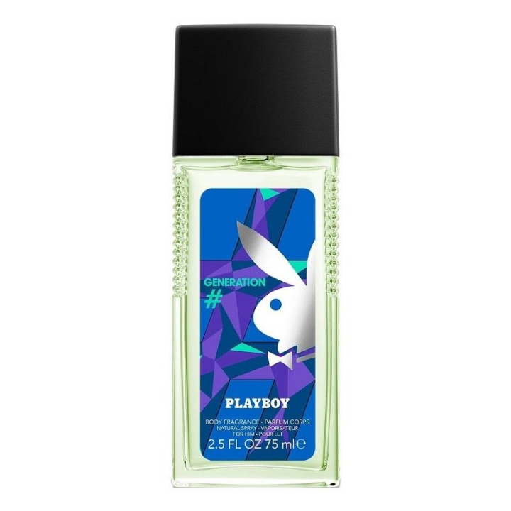 Playboy Generation For Him Deo Spray 75 ml i gruppen HELSE OG SKJØNNHET / Duft og parfyme / Deodorant / Deo for han hos TP E-commerce Nordic AB (C11442)