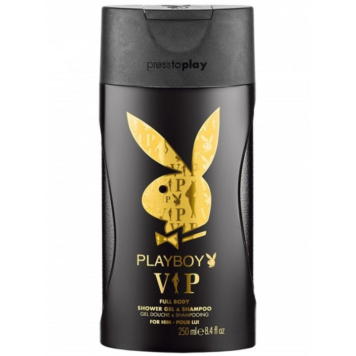 Playboy VIP For Him Shower Gel 250ml i gruppen HELSE OG SKJØNNHET / Hudpleie / Kroppspleie / Bad- og dusjkrem hos TP E-commerce Nordic AB (C11446)