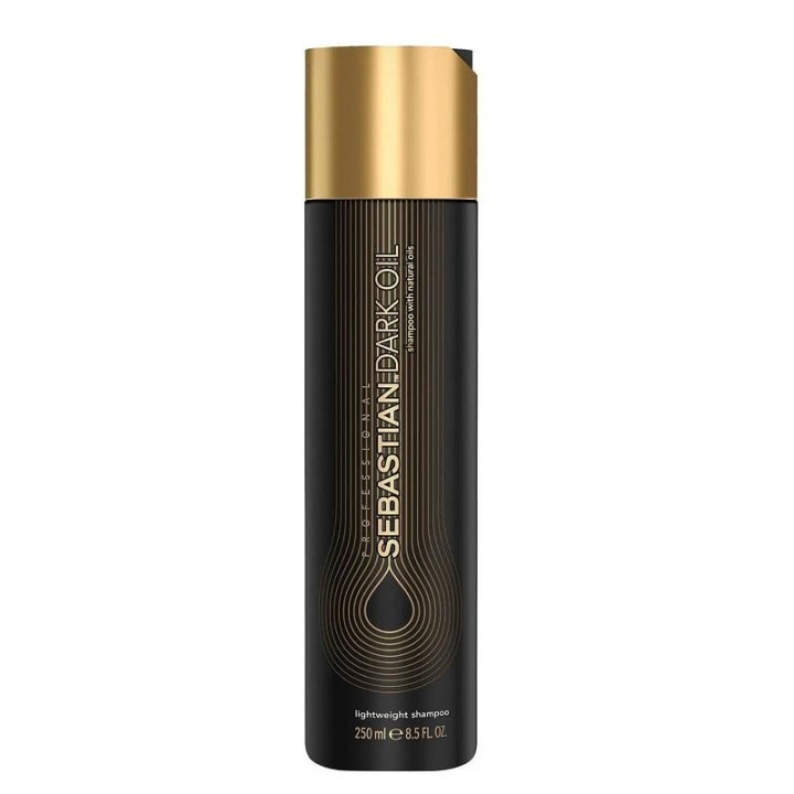 Sebastian Professional Dark Oil Lightweight Shampoo 250ml i gruppen HELSE OG SKJØNNHET / Hår & styling / Hårpleie / Sjampo hos TP E-commerce Nordic AB (C11495)