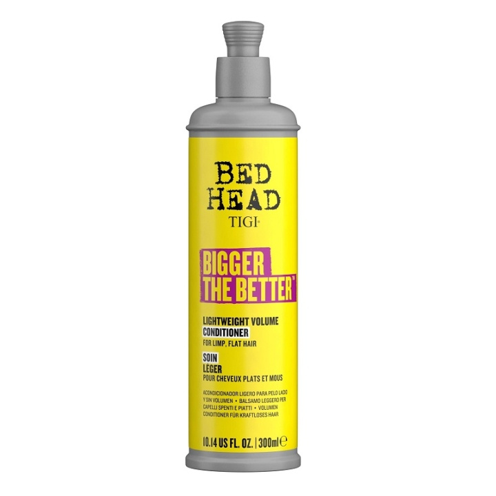 TIGI Bed Head Bigger The Better Conditioner 300 ml i gruppen HELSE OG SKJØNNHET / Hår & styling / Hårpleie / Balsamspray/Leave-in hos TP E-commerce Nordic AB (C11498)