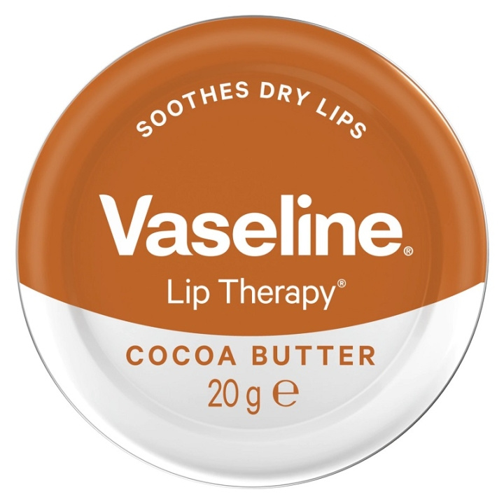 Vaseline Lip Therapy Petroleum Jelly Pot Cocoa 20g i gruppen HELSE OG SKJØNNHET / Makeup / Lepper / Leppepomade hos TP E-commerce Nordic AB (C11526)