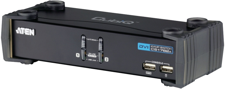 Aten CS1762A 2-Port KVM Switch Sort i gruppen Datautstyr / Kabler og adaptere / HDMI/VGA/DVI-switcher hos TP E-commerce Nordic AB (C11561)