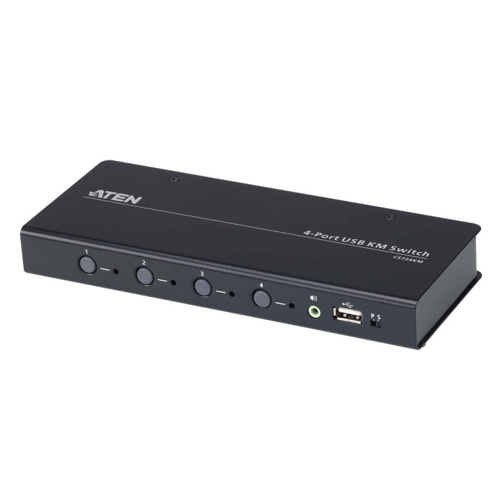 4-ports USB Gränslös KVM™-switch (kablar ingår) i gruppen Datautstyr / Kabler og adaptere / HDMI/VGA/DVI-switcher hos TP E-commerce Nordic AB (C11645)