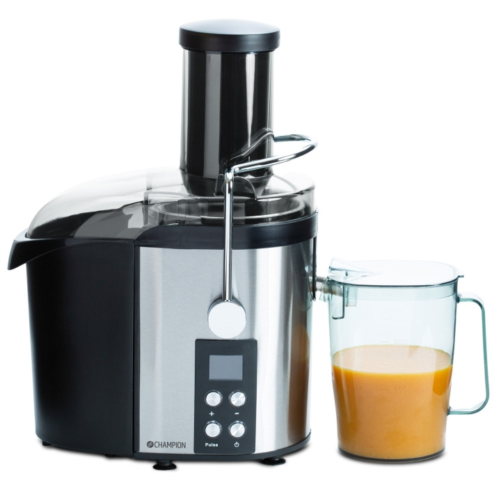 Champion Raw Juice Centrifuge XL Digital 1,1L 800W RS310 Svart i gruppen HJEM, HUS OG HAGE / Husholdningsapparater / Vann og juice / Råsaftsentrifuger hos TP E-commerce Nordic AB (C11855)