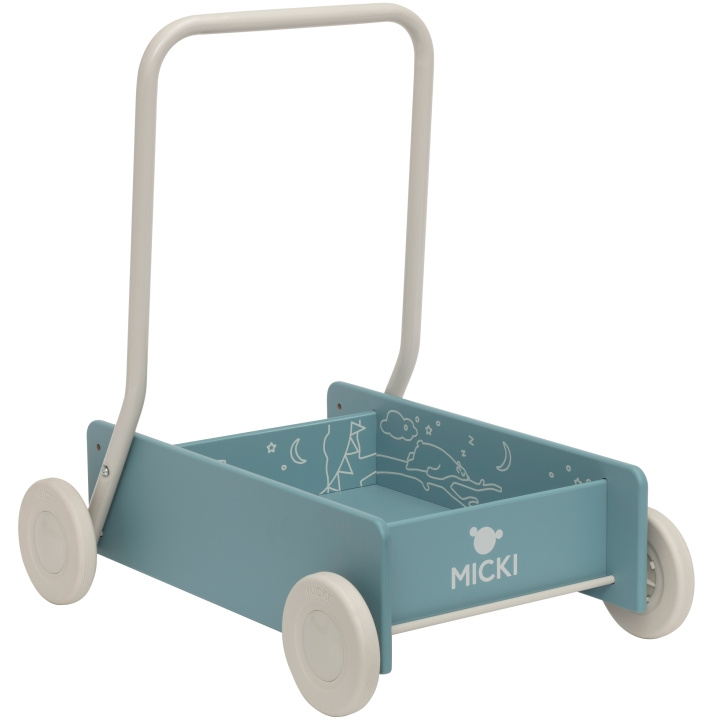 Micki Lær å gå-barnevogn, blå i gruppen LEKER, BARN OG BABY / Babyleker (0-3 år) / Lære seg å gå hos TP E-commerce Nordic AB (C11862)