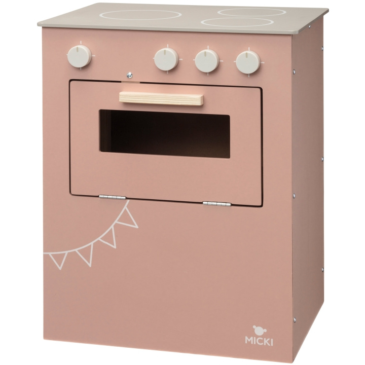 Micki Stove Rosa i gruppen LEKER, BARN OG BABY / Leker / Lite hjem & rollespill hos TP E-commerce Nordic AB (C11868)