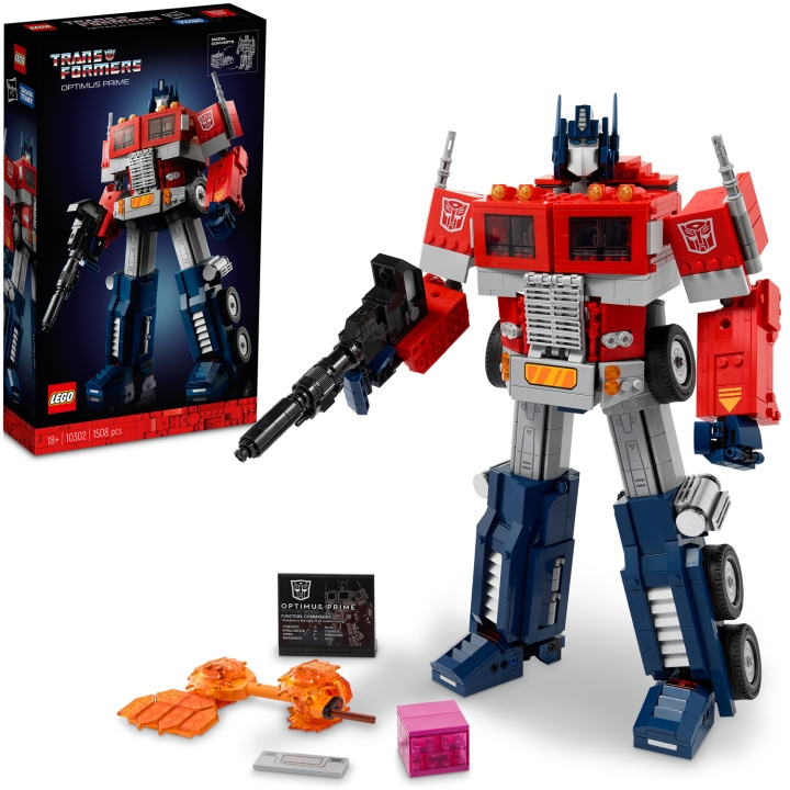 Lego Ikoner - Optimus Prime 10302 i gruppen LEKER, BARN OG BABY / Leker / Byggeleker / Lego hos TP E-commerce Nordic AB (C11884)