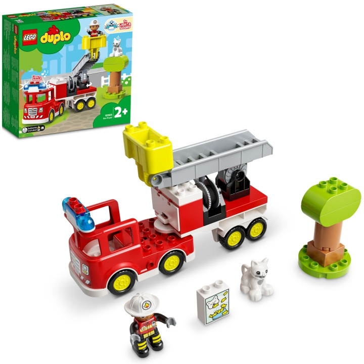 LEGO DUPLO Brandbil 10969 i gruppen LEKER, BARN OG BABY / Leker / Byggeleker / Lego hos TP E-commerce Nordic AB (C11885)