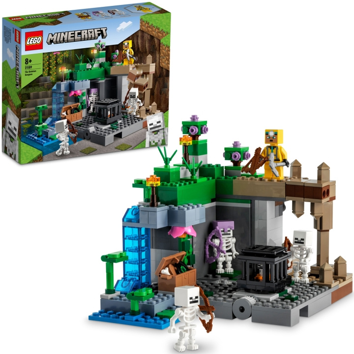 LEGO Minecraft - Skelettgrottan 21189 i gruppen LEKER, BARN OG BABY / Leker / Byggeleker / Lego hos TP E-commerce Nordic AB (C11888)