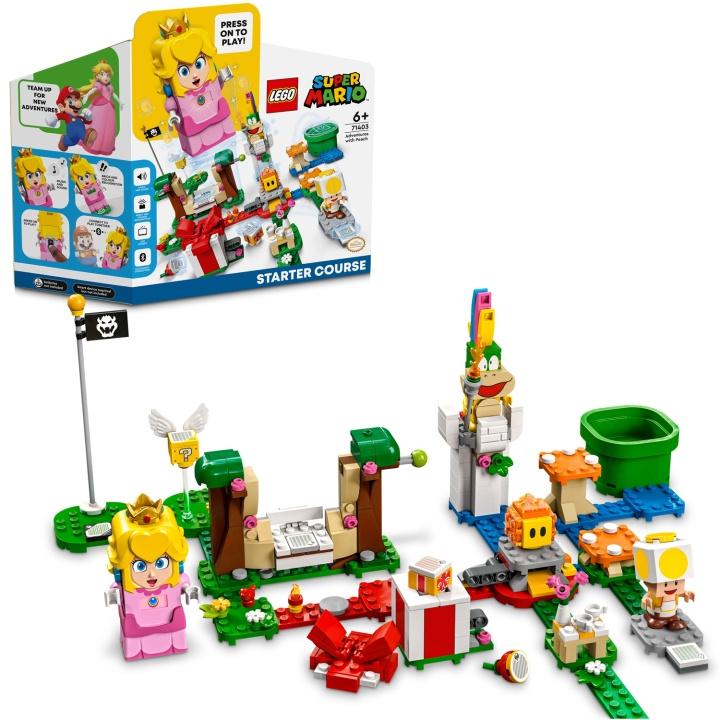 LEGO Super Mario - Äventyr med Peach - Startbana i gruppen LEKER, BARN OG BABY / Leker / Byggeleker / Lego hos TP E-commerce Nordic AB (C11901)