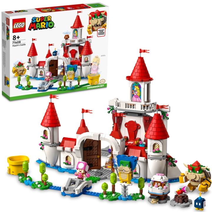 LEGO Super Mario - Peachs slott - Expansionsset i gruppen LEKER, BARN OG BABY / Leker / Byggeleker / Lego hos TP E-commerce Nordic AB (C11906)