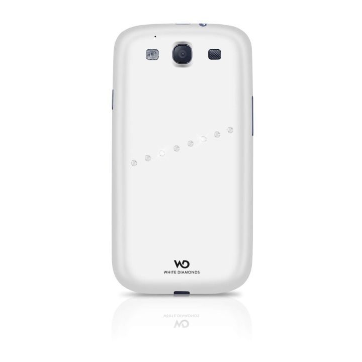 White Diamonds Sash Vit Samsung S3 Skal i gruppen SMARTTELEFON & NETTBRETT / Mobilbeskyttelse / Samsung hos TP E-commerce Nordic AB (C12084)