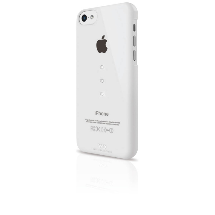White Diamonds WHITE-DIAMONDS Skal iPhone5C Trinity Kristall i gruppen SMARTTELEFON & NETTBRETT / Mobilbeskyttelse / Apple / Eldre Apple-modeller hos TP E-commerce Nordic AB (C12096)