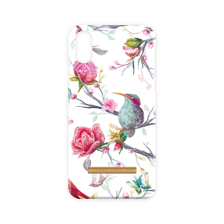 ONSALA COLLECTION Mobildeksel Shine Vintage Birds iPhoneX/Xs i gruppen SMARTTELEFON & NETTBRETT / Mobilbeskyttelse / Apple / iPhone X/XS hos TP E-commerce Nordic AB (C12118)