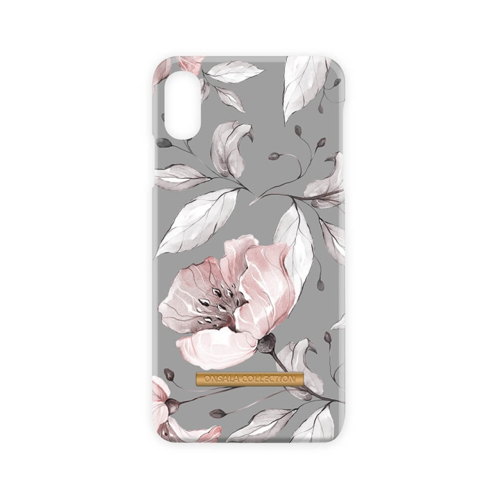 ONSALA COLLECTION Mobildeksel Soft Flowerleaves iPhoneXs Max i gruppen SMARTTELEFON & NETTBRETT / Mobilbeskyttelse / Apple / iPhone XS Max / Deksel hos TP E-commerce Nordic AB (C12120)