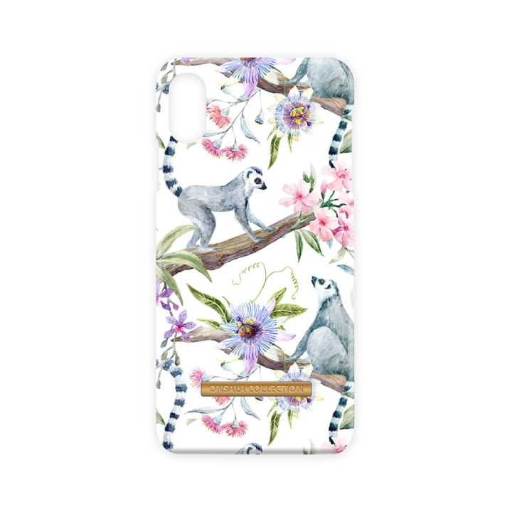 Onsala COLLECTION Mobilskal Soft Lemur Cuties iPhone Xs Max i gruppen SMARTTELEFON & NETTBRETT / Mobilbeskyttelse / Apple / iPhone XS Max / Deksel hos TP E-commerce Nordic AB (C12122)