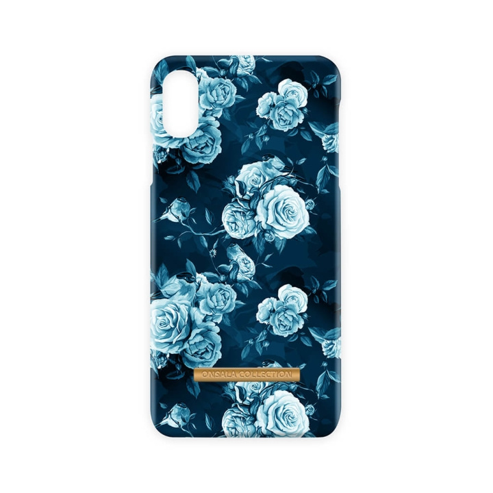 Onsala COLLECTION Mobilskal Shine Dark flower iPhone Xs Max i gruppen SMARTTELEFON & NETTBRETT / Mobilbeskyttelse / Apple / iPhone XS Max / Deksel hos TP E-commerce Nordic AB (C12128)