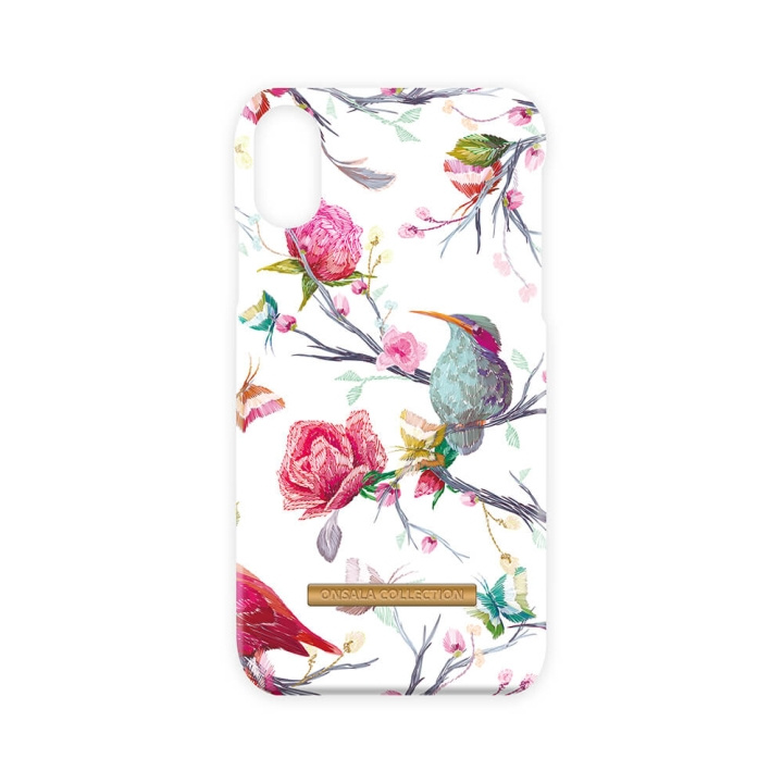 Onsala COLLECTION Mobilskal Shine Vintage Birds iPhone XR i gruppen SMARTTELEFON & NETTBRETT / Mobilbeskyttelse / Apple / iPhone XR / Deksel hos TP E-commerce Nordic AB (C12138)
