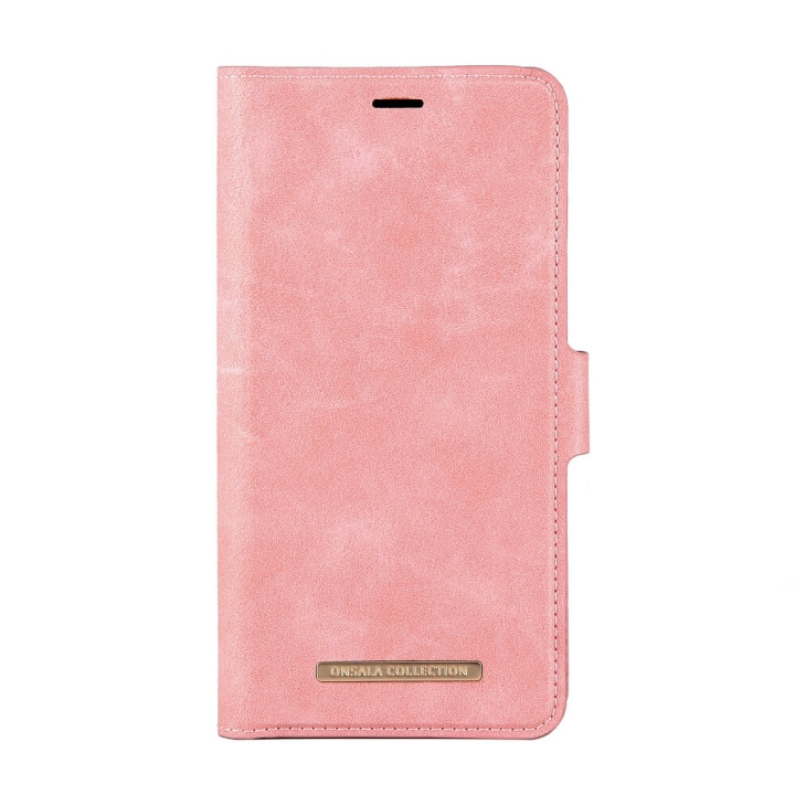 Onsala COLLECTION Mobilfodral Dusty Pink iPhone Xs Max i gruppen SMARTTELEFON & NETTBRETT / Mobilbeskyttelse / Apple / iPhone XS Max / Flippdeksel hos TP E-commerce Nordic AB (C12146)