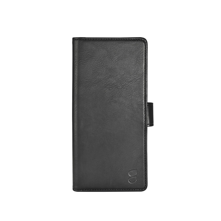 Gear Lommebokdeksel Svart - Motorola Moto E32/E32s i gruppen SMARTTELEFON & NETTBRETT / Mobilbeskyttelse / Motorola hos TP E-commerce Nordic AB (C12191)