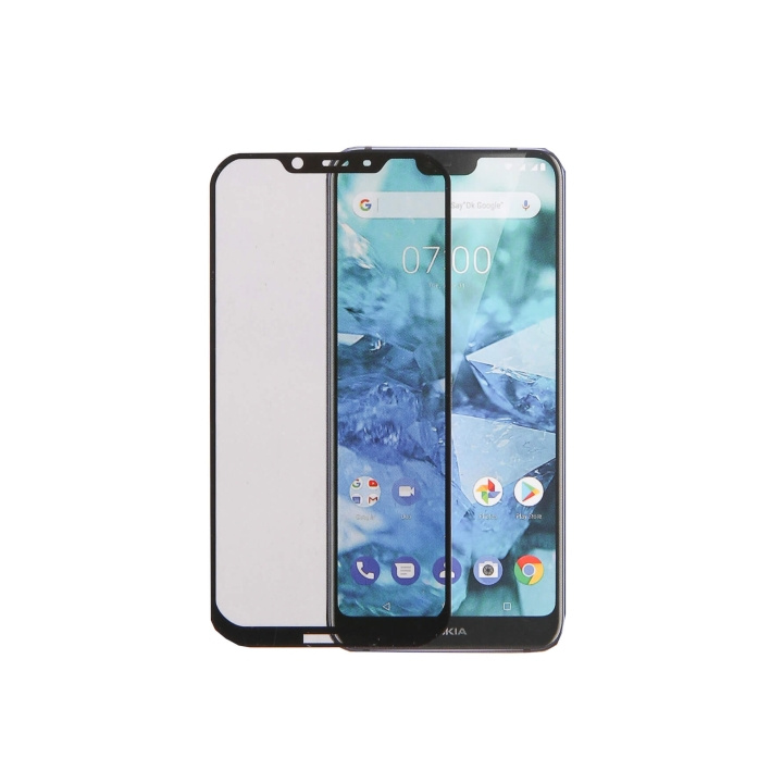 Gear Härdat Glas 2.5D Nokia 7.1 Plus i gruppen SMARTTELEFON & NETTBRETT / Mobilbeskyttelse / Nokia/Microsoft hos TP E-commerce Nordic AB (C12405)